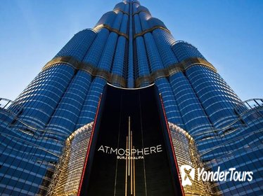 AtMosphere Lounge at 122nd floor of Burj Khalifa Tower with Private Transfers AtMosphere Lounge at 122nd floor of Burj Khalifa Tower with Private Transfers
