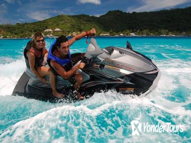 Bora Bora Jet Ski Tour, Lunch at Bloody Mary's, and Shark and Stingray Snorkel Cruise Bora Bora Jet Ski Tour, Lunch at Bloody Mary's, and Shark and Stingray Snorkel Cruise