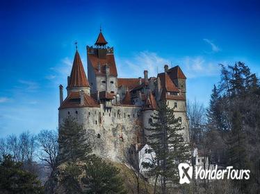 Bran Castle Rasnov fortress and Brasov