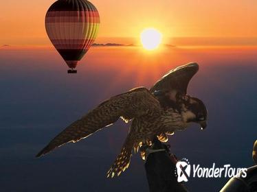 Dubai Hot Air Balloon Flight Including Gourmet Breakfast and Falconry Demonstration Dubai Hot Air Balloon Flight Including Gourmet Breakfast and Falconry Demonstration