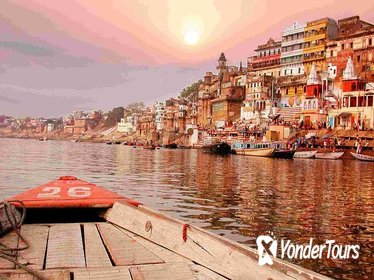 Private Full-Day Tour Ganga Aarti Ceremony from Varanasi