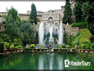 Private Tour from Rome to Tivoli Villa d'Este and Villa Adriana with Hotel Pickup