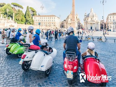 Rome by Vespa Sidecar Tour Rome by Vespa Sidecar Tour