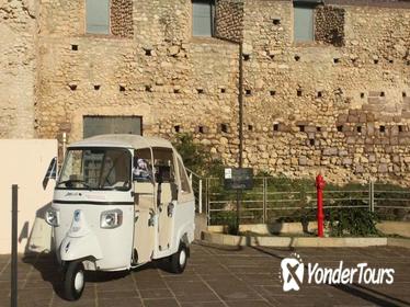 Tuk Tuk tour of Cagliari 4 districts and Castle of San Michele
