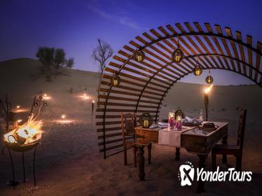 Luxury Dinner in the Desert Experience from Dubai Luxury Dinner in the Desert Experience from Dubai