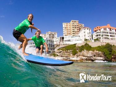 Surfing Lessons on Sydney's Bondi Beach