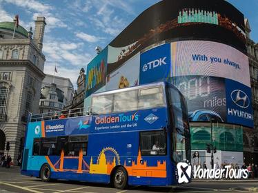 London Hop-On Hop-Off Bus Ticket with Boat Ride and Walking Tour London Hop-On Hop-Off Bus Ticket with Boat Ride and Walking Tour
